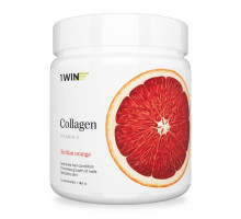 Коллаген с Витамином С "Апельсин", Collagen + vitamin C Sicilian Orange, 1Win, 180 г