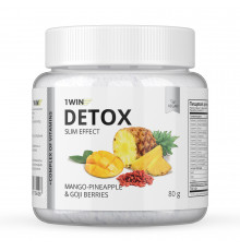 Детокс "Манго-Ананас и Ягоды Годжи", Detox Mango - Pineapple + Goji Berries, 1Win, 80 г