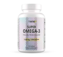 Супер Омега-3, Super Omega-3, 1Win, 120 капсул