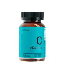 Витамин С, Vitamin C, Leaf To Go, 100 капсул