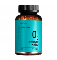 Омега-3, Omega-3, Leaf To Go, 90 желатиновых капсул