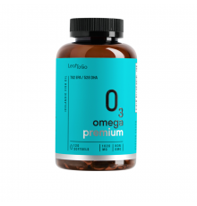 Омега-3 премиум, Omega-3 Premium, Leaf To Go, 120 желатиновых капсул