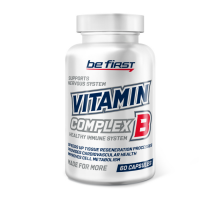 Комплекс витамина B, Vitamin B-Complex, Be First, 60 капсул