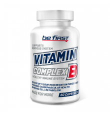 Комплекс витамина B, Vitamin B-Complex, Be First, 60 капсул
