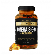Омега 3-6-9, Omega 3-6-9, aTech Nutrition Premium, 60 желатиновых капсул