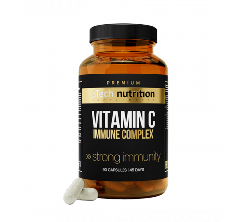 Витамин С, Vitamin C, aTech Nutrition Premium, 90 капсул