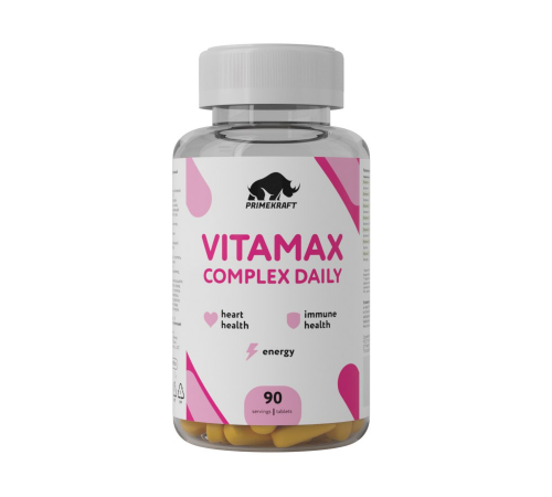 Витаминно-минеральный комплекс, Vitamax Complex Daily, Prime Kraft, 90 таблеток