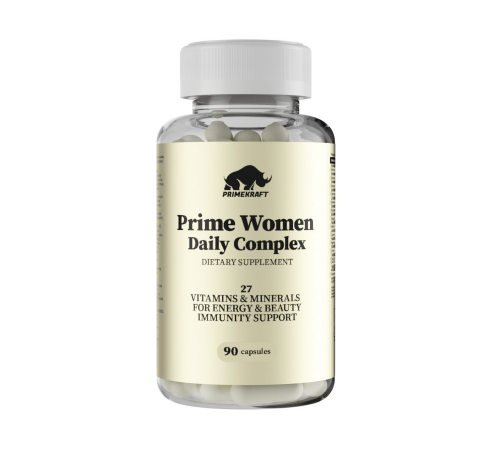Мультивитаминный комплекс для женщин, Prime Women Daily complex, Prime Kraft, 90 капсул