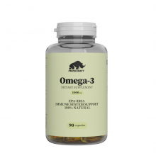 Омега-3, Omega-3 1000 mg, Prime Kraft, 90 желатиновых капсул