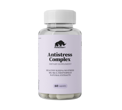 Антистресс комплекс, Antistress Complex, Prime Kraft, 60 капсул