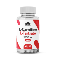L-Карнитин (L-Тартрат), L-Carnitine L-Tartrate, Prime Kraft, 90 капсул