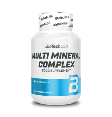 Мульти минеральный комплекс, Multi Mineral Complex, BioTechUSA, 100 таблеток