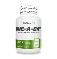 Мультивитамины один раз в день, One-a-Day, BioTechUSA, 100 таблеток