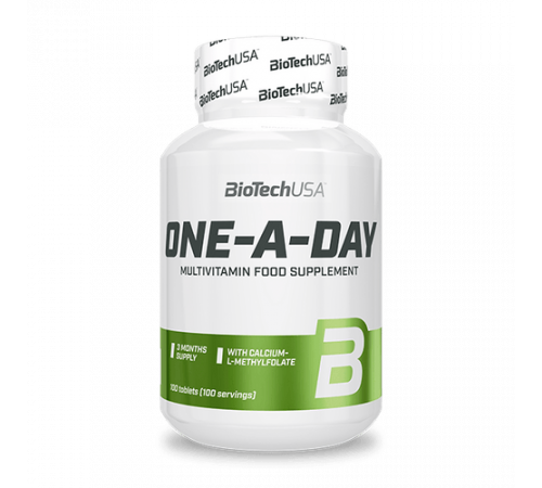 Мультивитамины один раз в день, One-a-Day, BioTechUSA, 100 таблеток
