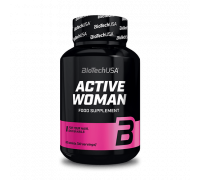 Мультивитаминный и минеральный комплекс для женщин, Active Woman, BioTechUSA, 60 таблеток