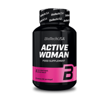 Мультивитаминный и минеральный комплекс для женщин, Active Woman, BioTechUSA, 60 таблеток