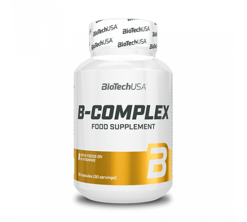 Комплекс витаминов B, B-Complex, BioTechUSA, 60 капсул