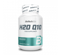 Водорастворимый коэнзим Q10, H2O Q10, BioTechUSA, 60 капсул