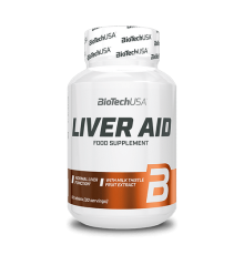 Добавка для поддержки печени, Liver AID, BioTechUSA, 60 таблеток