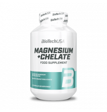 Магний хелат, Magnesium + Chelate, BioTechUSA, 60 капсул