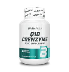 Q10 Коэнзим, Q10 Coenzyme, BioTechUSA, 60 капсул