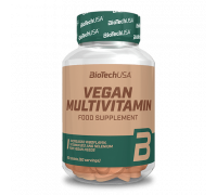 Мультивитамин веган, Vegan Multivitamin, BioTechUSA, 60 таблеток