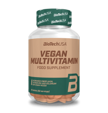 Мультивитамин веган, Vegan Multivitamin, BioTechUSA, 60 таблеток