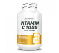 Витамин С, Vitamin C, BioTechUSA, 100 таблеток