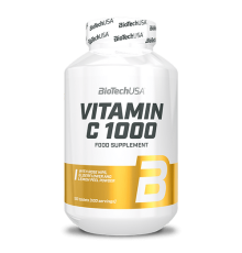 Витамин С 1000, Vitamin C 1000, BioTechUSA, 100 таблеток