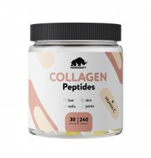 Гидролизованный говяжий коллаген, Hydrolyzed Collagen, Prime Kraft, 240 капсул