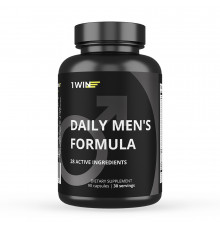 Мультивитаминный комплекс для мужчин, Daily Men's Formula, 1Win, 90 капсул