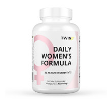 Мультивитаминный комплекс для женщин, Daily Women's Formula, 1Win, 90 капсул