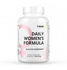 Мультивитаминный комплекс для женщин, Daily Women's Formula, 1Win, 90 капсул