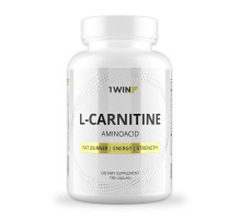 L-Карнитин, L-Carnitine, 1Win, 150 капсул