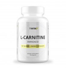 L-Карнитин, L-Carnitine, 1Win, 150 капсул
