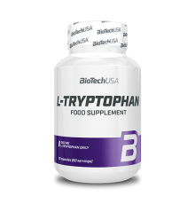 L-Триптофан, L-Tryptophan, BioTechUSA, 60 капсул