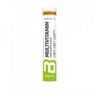 Мультивитаминный комплекс, Multivitamin Effervescent, BioTechUSA, 20 шипучих таблеток