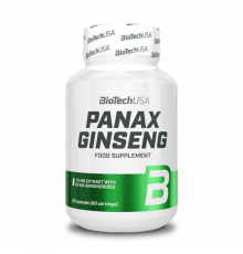 Корейский женьшень, Panax Ginseng, BioTechUSA, 60 капсул