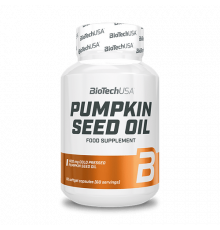 Тыквенное масло, Pumpkin Seed Oil, BioTechUSA, 60 caps