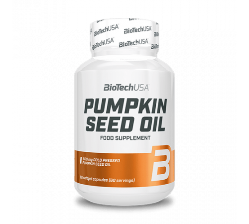 Тыквенное масло, Pumpkin Seed Oil, BioTechUSA, 60 caps