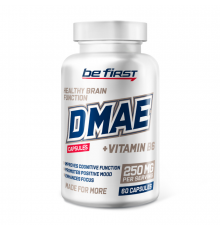 Диметиламиноэтанол ДМАЭ, DMAE+B6, Be First, 60 капсул