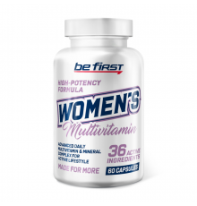 Мультивитамины для женщин, Womens Multivitamin, Be First, 60 капсул