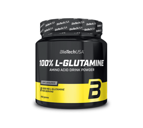 L-Глютамин, 100% L-glutamine, BioTechUSA, 240 г