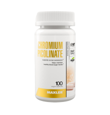Пиколинат хрома, Chromium Picolinate 250 mgc, Maxler, 100 вегетарианских капсул