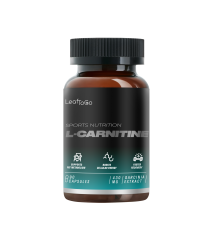 L-Карнитин, L-Carmitine, Leaf To Go, 90 капсул