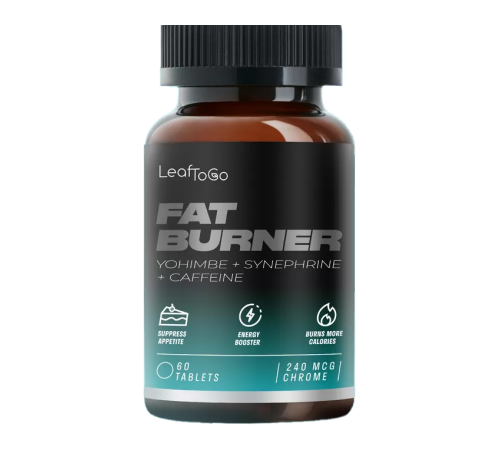 Жиросжигатель, Fat Burner, Leaf To Go, 60 таблеток