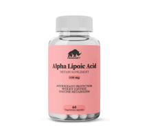 Альфа-липоевая кислота, Alpha Lipoic Acid, Prime Kraft, 60 вегетарианских капсул