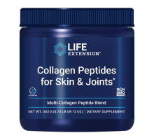 Пептиды коллагена, Collagen peptides for skin & joints, Life Extension, 343 г