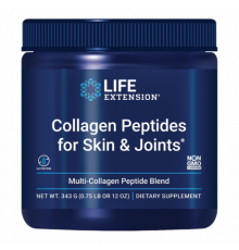 Пептиды коллагена, Collagen peptides for skin & joints, Life Extension, 343 г