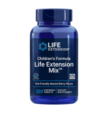 Поливитаминная формула для детей, Children's Formula Mix, Life Extension, 120 жевательных таблеток